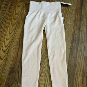 Cream colored leggings